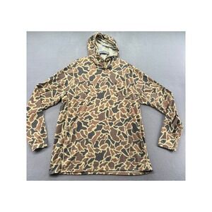Poncho Outdoors Hoodie Men's XXL Duck Camo Long Sleeve Recycled Blend Lightweigh